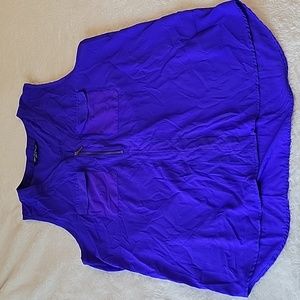 Time to Bloom size XL Blue Tank Top Blouse